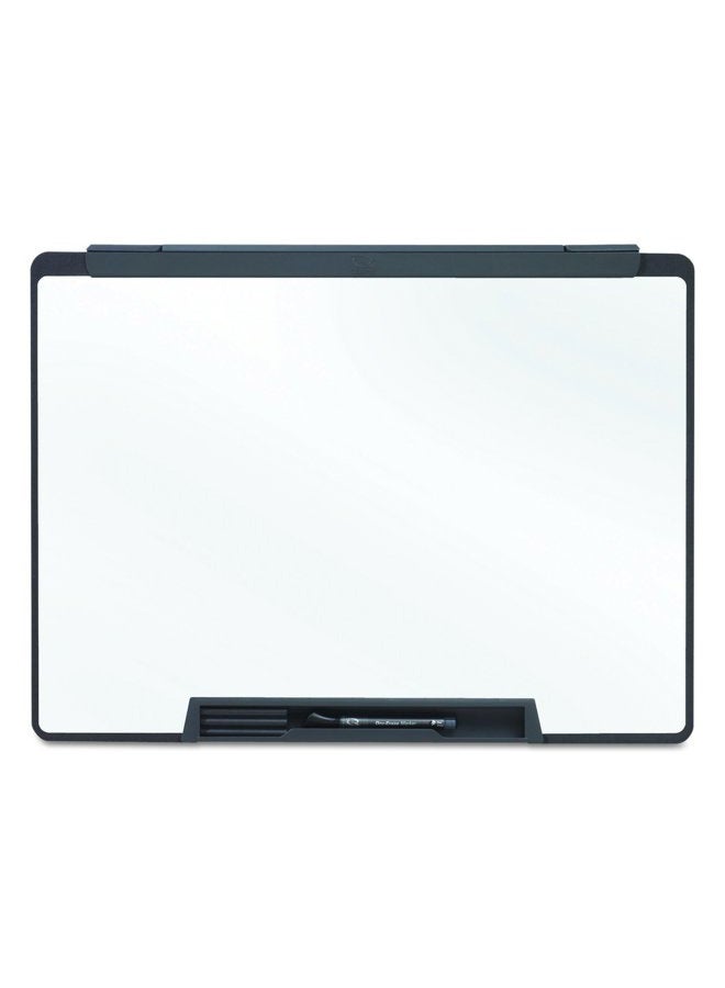 Quartet MMP25 Motion Portable Dry Erase Board, 24 x 18, White, Black Frame - Image 1