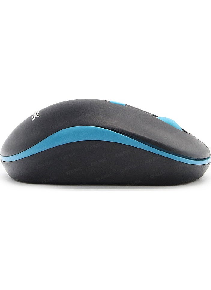 Dark - MSW100B Wireless Notebook Mouse - Blue/Black (DK AC MSW100B) - Image 1