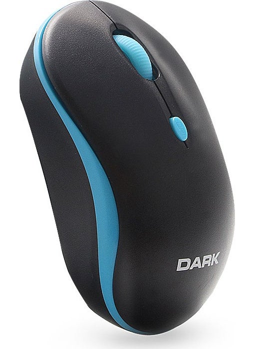 Dark - MSW100B Wireless Notebook Mouse - Blue/Black (DK AC MSW100B) - Image 1