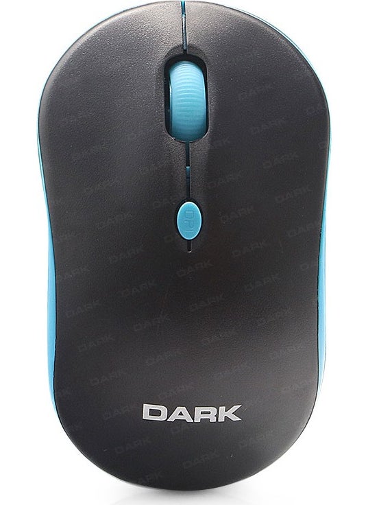Dark - MSW100B Wireless Notebook Mouse - Blue/Black (DK AC MSW100B) - Image 1