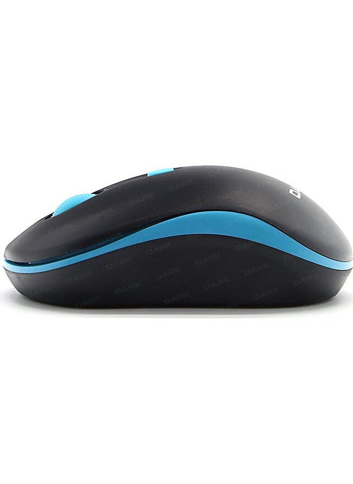 Dark - MSW100B Wireless Notebook Mouse - Blue/Black (DK AC MSW100B) - Image 1