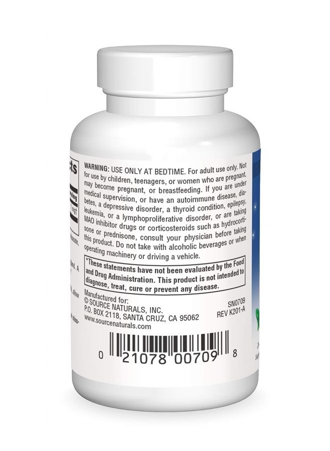 Source Naturals ميلاتونين 1 ملغ - 100 حبة مصاصة بنكهة النعناع - Image 2