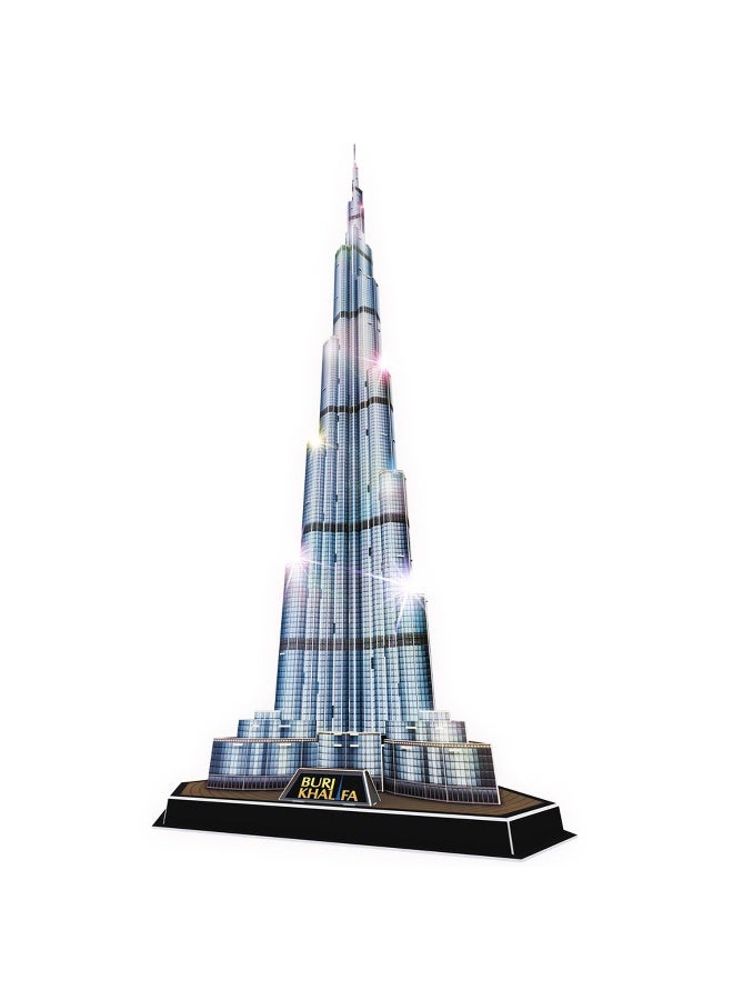 CubicFun 3D Puzzle LED Burj Khalifa 136pc - Image 2