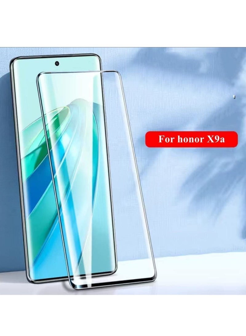 DUSALA Screen Protector for Honor X9a Full Coverage Full Glue 3D Curved Tempered Glass HD Film For Honor X9a 5G - Image 4