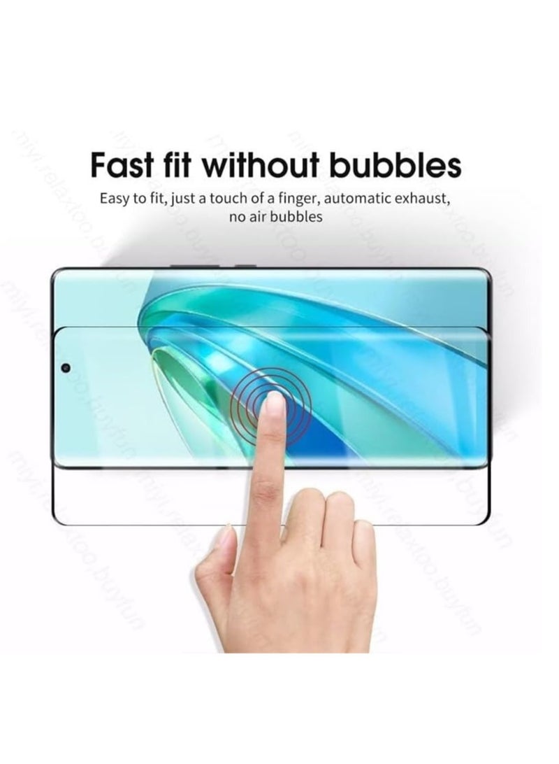 DUSALA Screen Protector for Honor X9a Full Coverage Full Glue 3D Curved Tempered Glass HD Film For Honor X9a 5G - Image 3