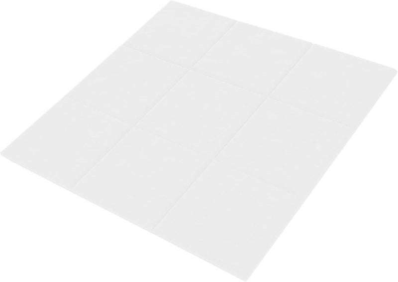 White Self Adhesive Felt Memo Board For Photos Decorative Wall Tiles Home Classroom Display - Image 1