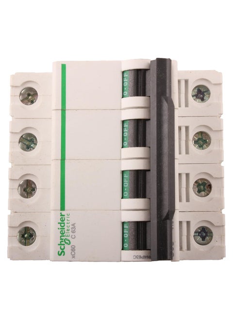Schneider XC60 Miniature Circuit Breaker White Standard A9N4P63C