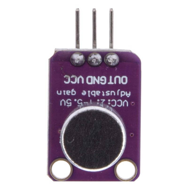2Pcs Electret Microphone Amplifier Board Module with Adjustable Gain Preamplifier - Image 3
