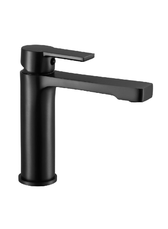 Aqua Drop Durable Modern Design Single Handle Solid Brass Basin Mixer Black 1 x 1 x 1 cm JS-622301B