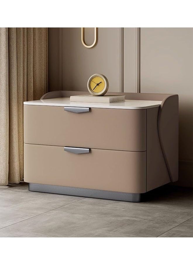 NKX Modern Bedside Table Luxury Nightstands Multifunction Nightstand For Bedroom  - Image 1