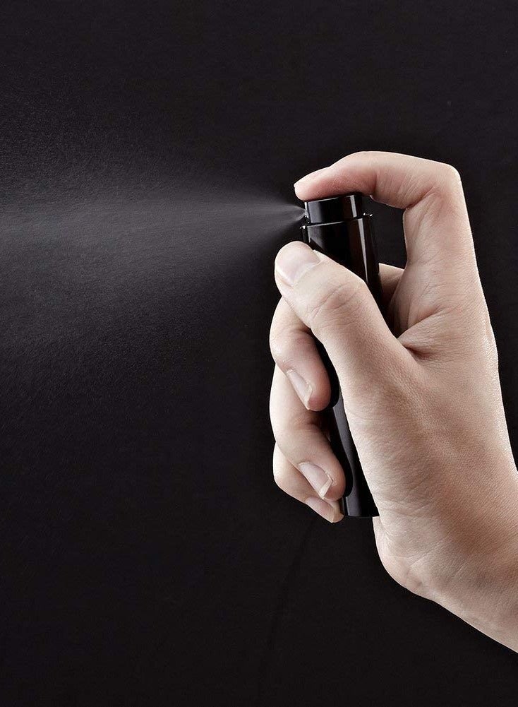 موزع عطور للسفر قابل لإعادة التعبئة، زجاجة رذاذ كولونيا صغيرة فارغة، بخاخ بعد الحلاقة صغير لوحدة سائلة 5 قطع 8 مل (خمسة ألوان) - Image 2