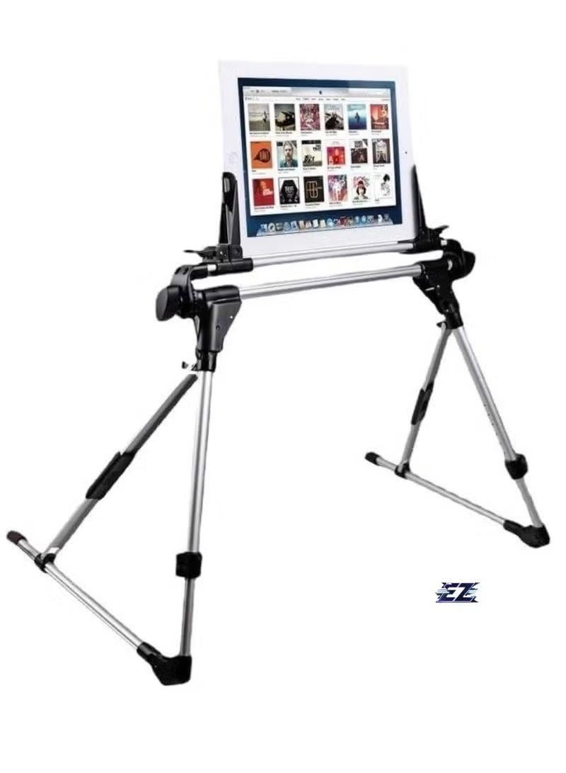 GENNEXT Multifunctional Tablet Diagonal Holder ‚Äì 360¬∞ Adjustable iPad Car Mount, Anti-Shake Tablet Stand for iPad Air/Pro, Galaxy Tablet & More 9‚Äù-11‚Äù Tablets ‚Äì Foldable, Durable Car Holder for Safe and Stable Use - Image 1