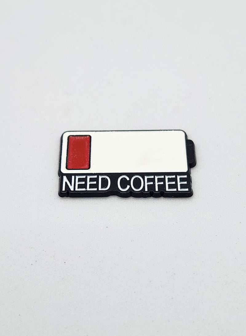 Acnor Need Coffee Sticker for Mobile, Laptop Accessories Fans Stickers Display for,I pad, Backpacks, and Collectors Walls, Doors, Cars, Trucks, Motorcycle - Image 1