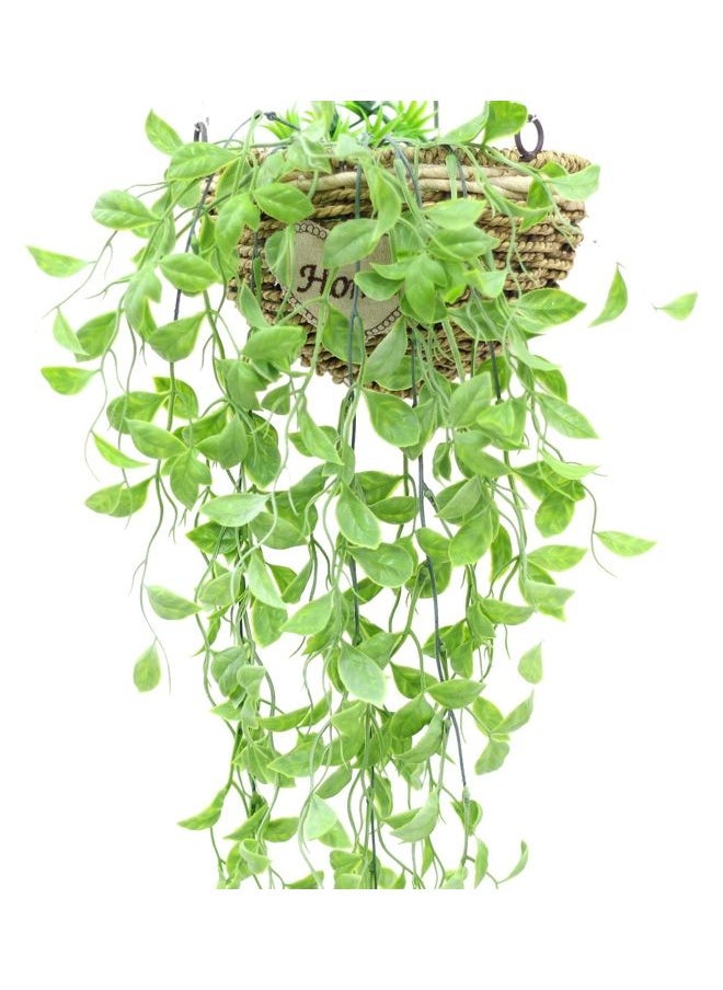 Generic Artificial Hanging Leaves Green 