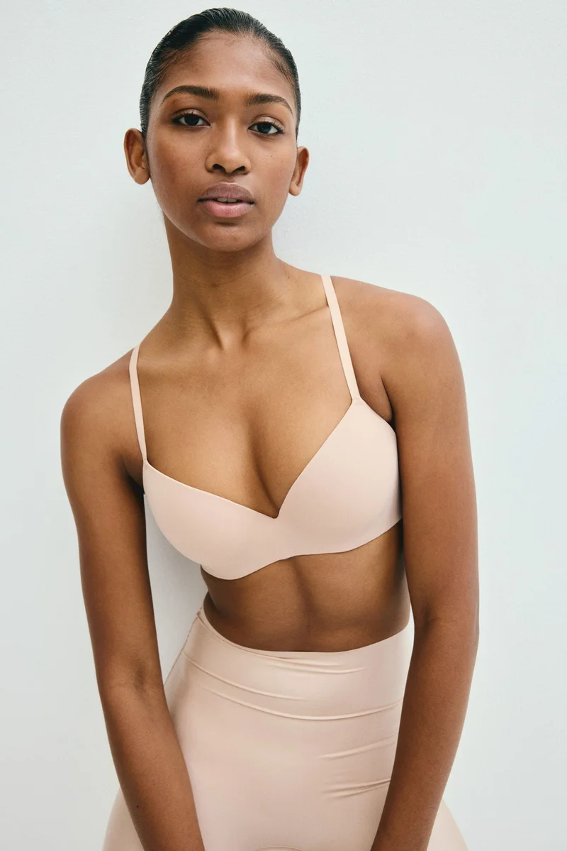 اتش اند ام حمالة صدر بوش-أب من ألياف دقيقة