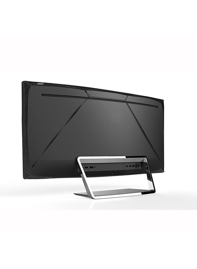 NIBEMINENT Weatherproof Dustproof Tv Protector Cover Black - Image 2