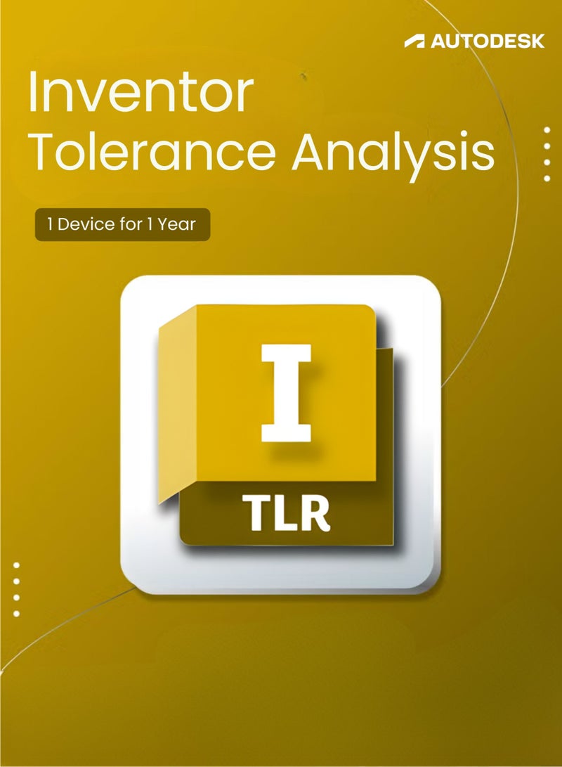 Autodesk تحليل التسامح للمخترع – اشتراك لمدة سنة واحدة | توصيل في نفس اليوم