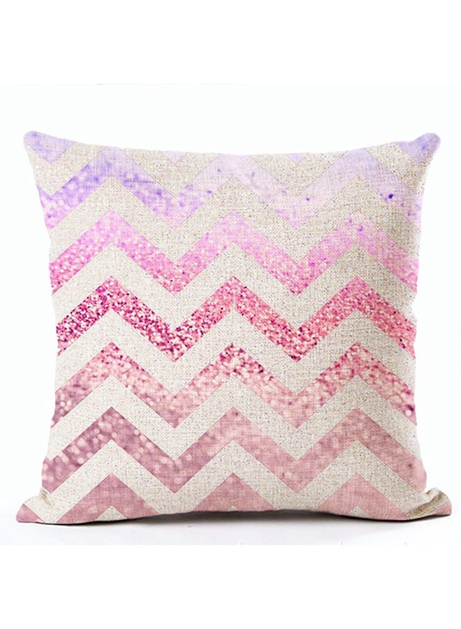 NIBEMINENT Geometric Print Square Cushion Cover Multicolour 45x45cm