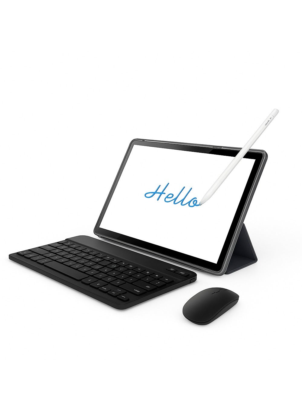 Oteeto TAB 11 Pro Stylus 10.1-Inch Android 14 Tablet (8GB RAM + 512GB ROM) | 5G Wi-Fi | 13MP + 8MP Dual Camera | 6000mAh Long Battery | Type-C Charger | Free Keyboard, Mouse, Touch Pen And Case | Grey