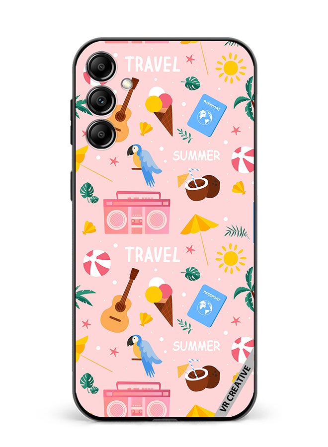 VR CREATIVE Protective Case Cover For Samsung Galaxy A55 Summer Season Pattern Design Multicolour - Image 1