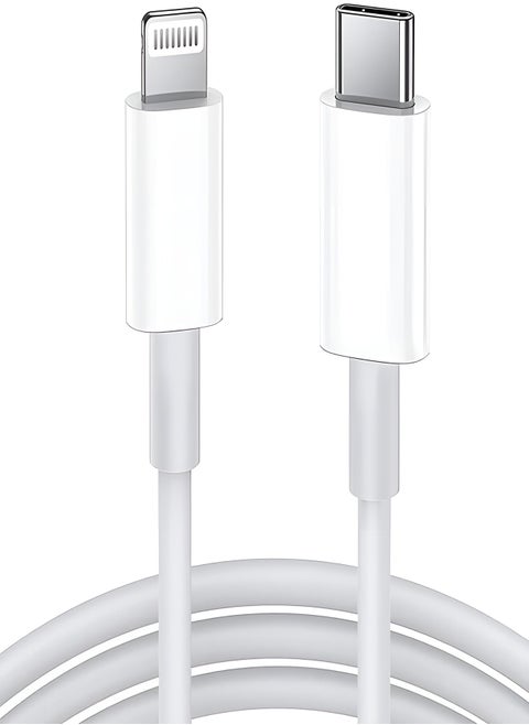كيبل شحن سريع USB C الى لايتنينج بطول 1 متر  سلك شاحن سريع لجميع انواع  الايفون