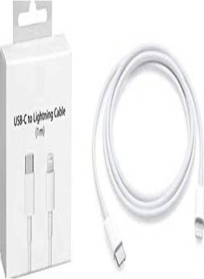 ماركة غير محددة كيبل شحن سريع USB C الى لايتنينج بطول 1 متر  سلك شاحن سريع لجميع انواع  الايفون  - Image 2