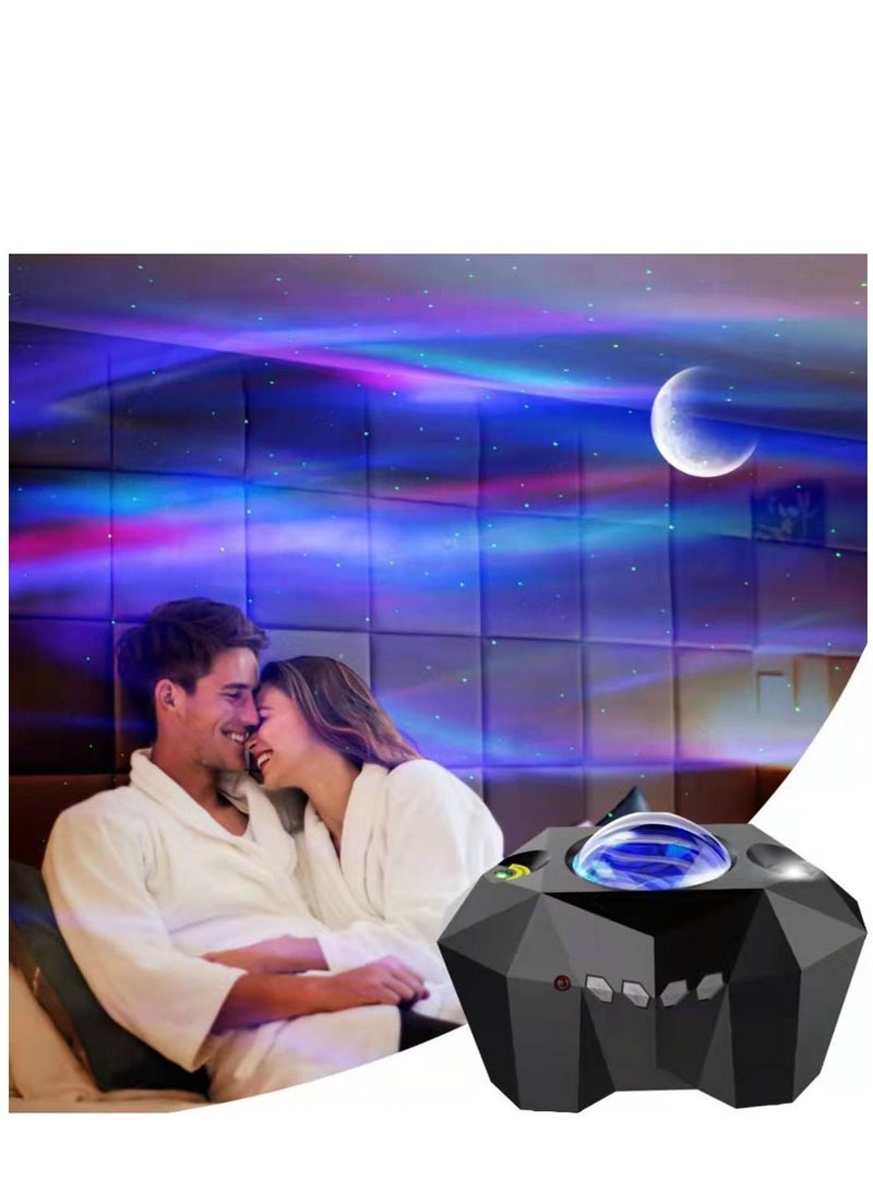 كول بيبي كولبي دريم مون نورثرن لايتس ستارلايت بروجيكتور يو إس بي مع بلوتوث جو مليء بالنجوم أضواء LED المرحلة - Image 1