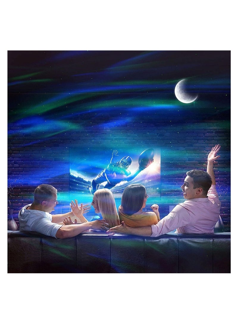 كول بيبي كولبي دريم مون نورثرن لايتس ستارلايت بروجيكتور يو إس بي مع بلوتوث جو مليء بالنجوم أضواء LED المرحلة - Image 2