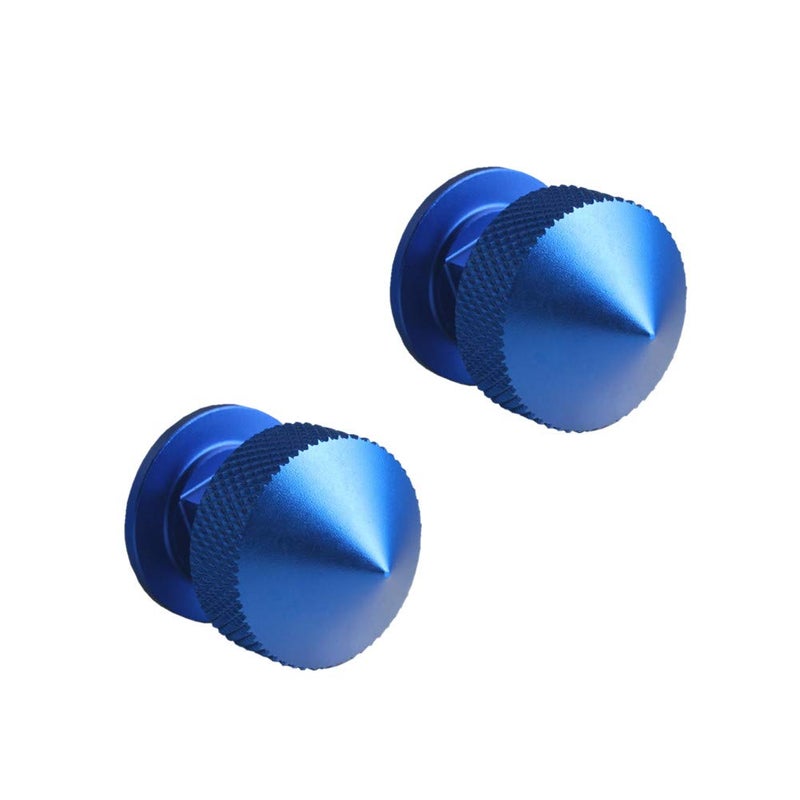 JGR 1 Pair Welding Hood Pipeliner Fasteners Aluminum SpikedBlue