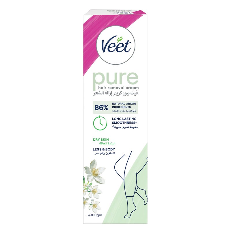 Veet hair removal cream dry skin 100g