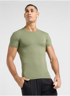 EMPORIO ARMANI Logo Crew Neck T-Shirt  - Image 1