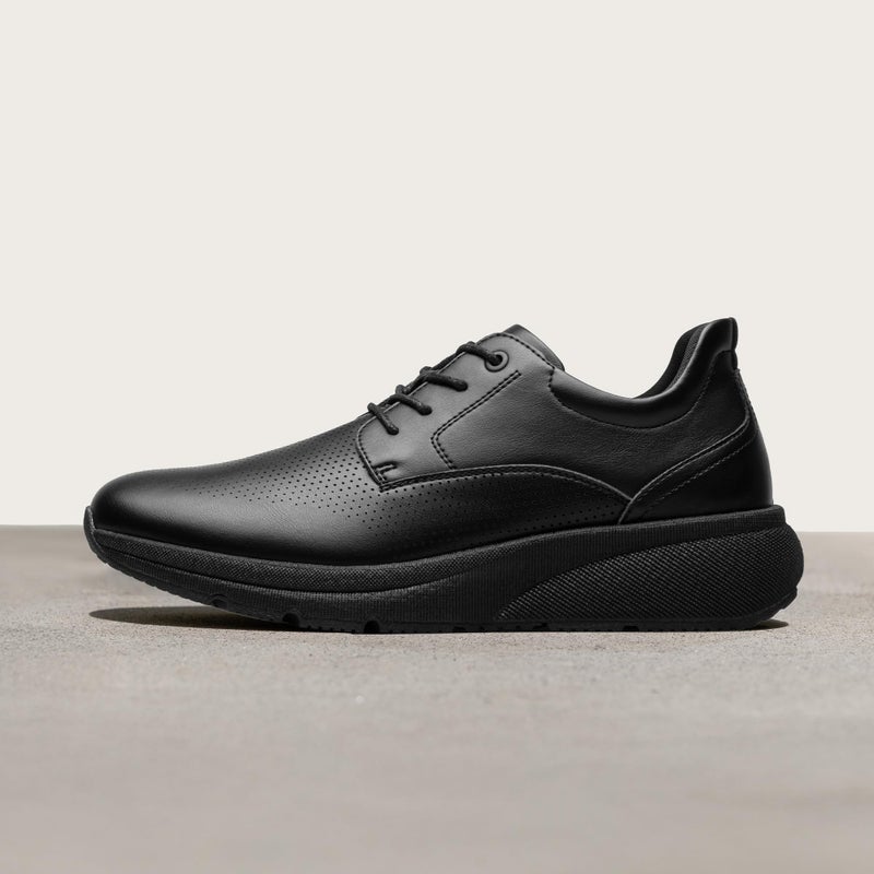 Bruno Marc Men's Casual Dress Sneakers Shoes, All-Day Comfort Cushioning Walking Breathable Lightweight Oxfords MaxFlex ActiveMetro,Size 10,All Black,BMUMOX2421 - Image 3