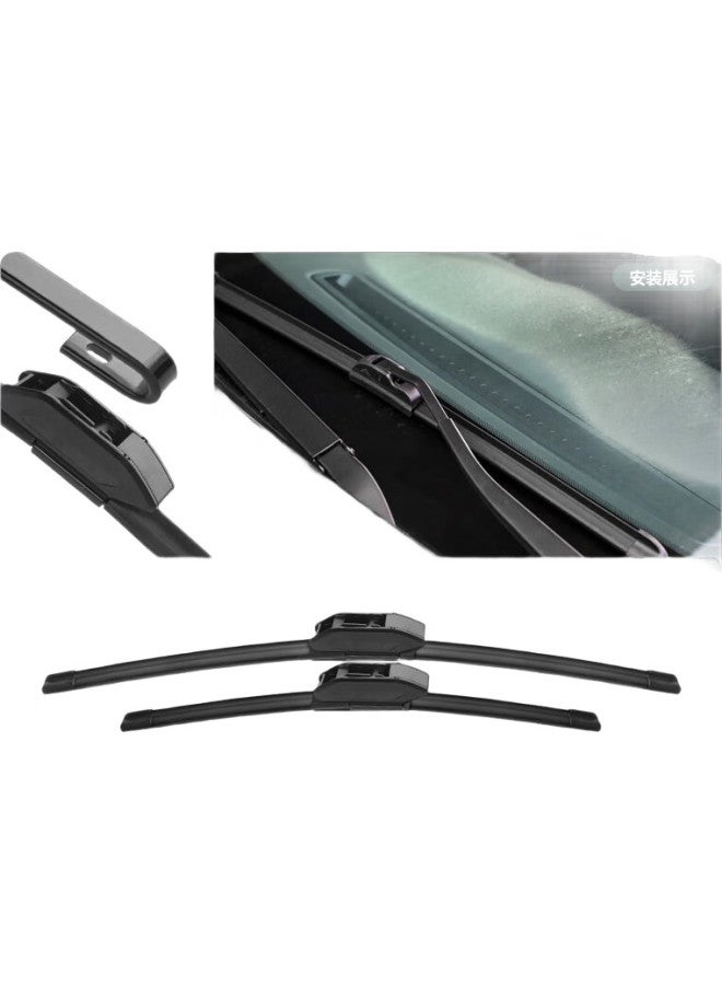 Xufeng Car Accessories (Xufeng) Hyundai Tucson Windshield Wipers For 2015 Models Specific Boneless Wiper Blades, Original Equipment, One Pair - Image 1