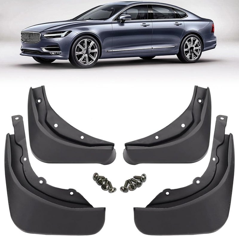 Volvo V90 S90 2016 2023 Front Rear Mud Flaps Splash Guards Waterproof Wheel Protection - Image 3