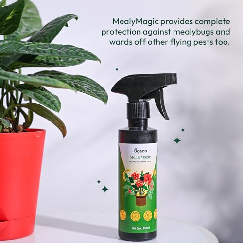 UGAOO MealyMagic Mealy Bug & Fungus Killer Spray For Plants - 100% Herbal Actives & No Chemicals - 250 ML - Image 5