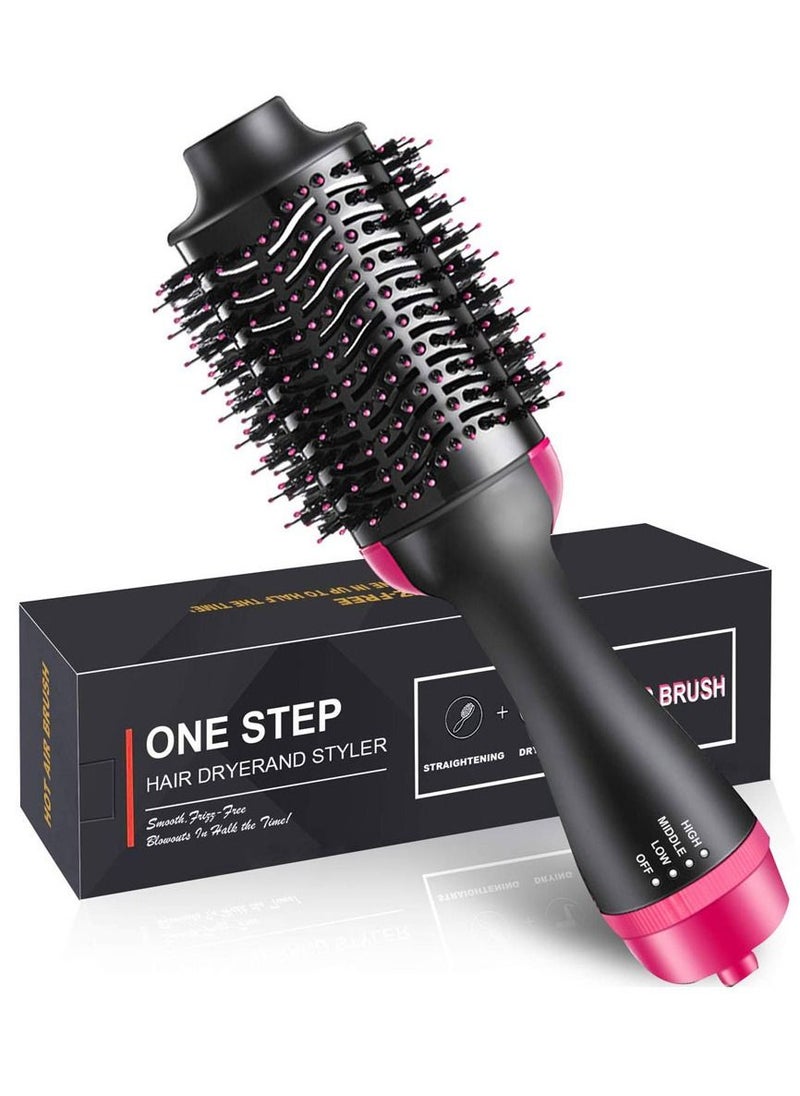 One Step 2 in 1 Multifunctional Hair Dryer Volumizer Rotating Hot Hair Brush Curler Roller Rotate Styler Comb Styling Curling Iron  - Image 2