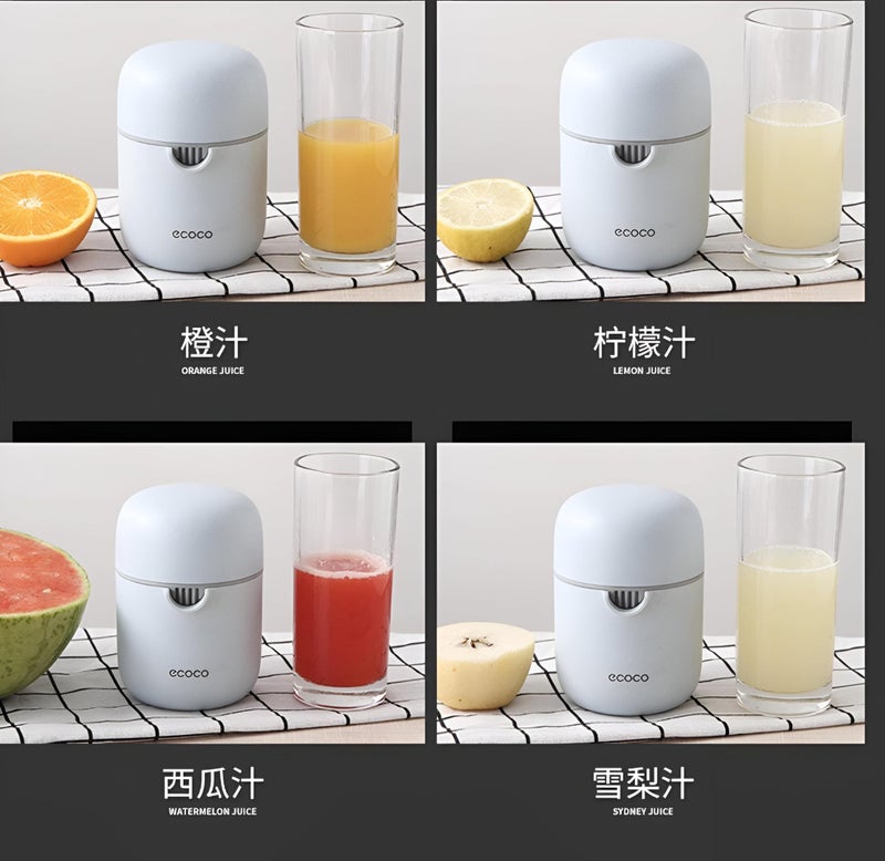 Manual Juicer - Multifunctional Hand Press Juice Extractor Double Use Ideal for Every Type of Fresh Fruit You Love in Vibrant Multicolor Designs for Effortless Everyday Use - Image 4