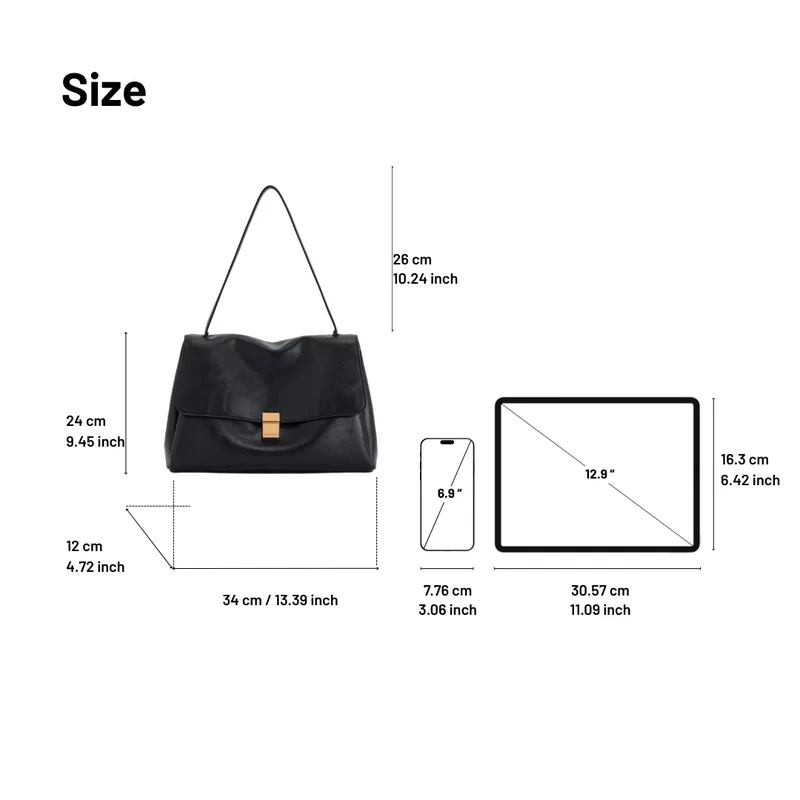 Jw Pei Black Hilary Shoulder Bag for Women | Best Price UAE