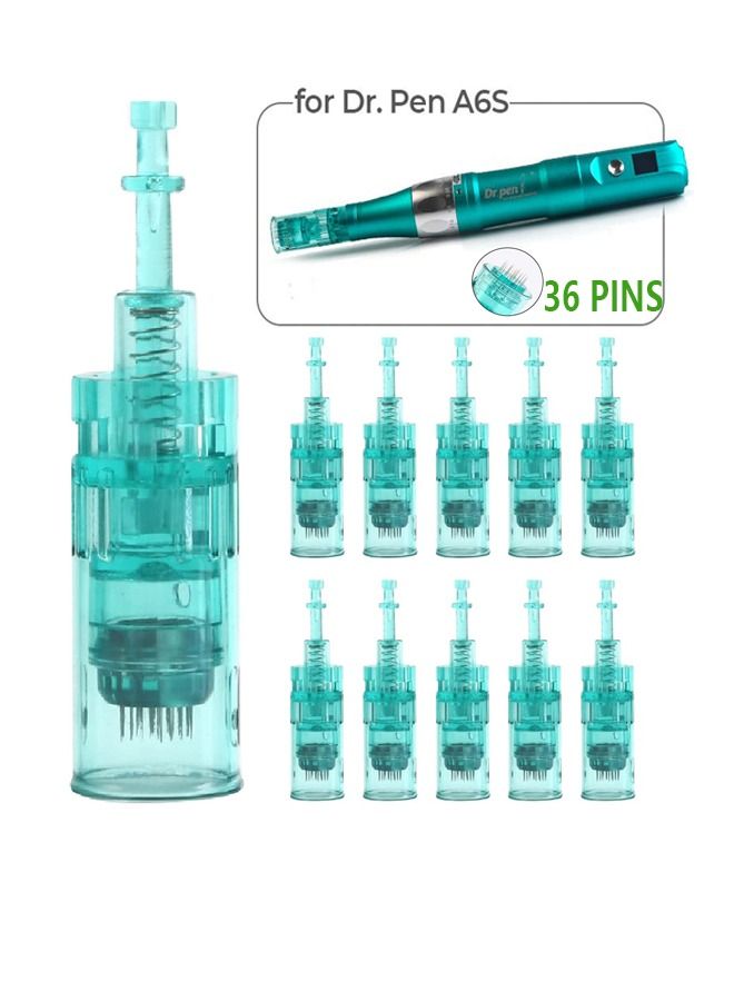 Dr pen Dr.Pen A6S Replacement Needle, 10pcs 36pins, Original Dr Pen Replacement Parts  - Image 1