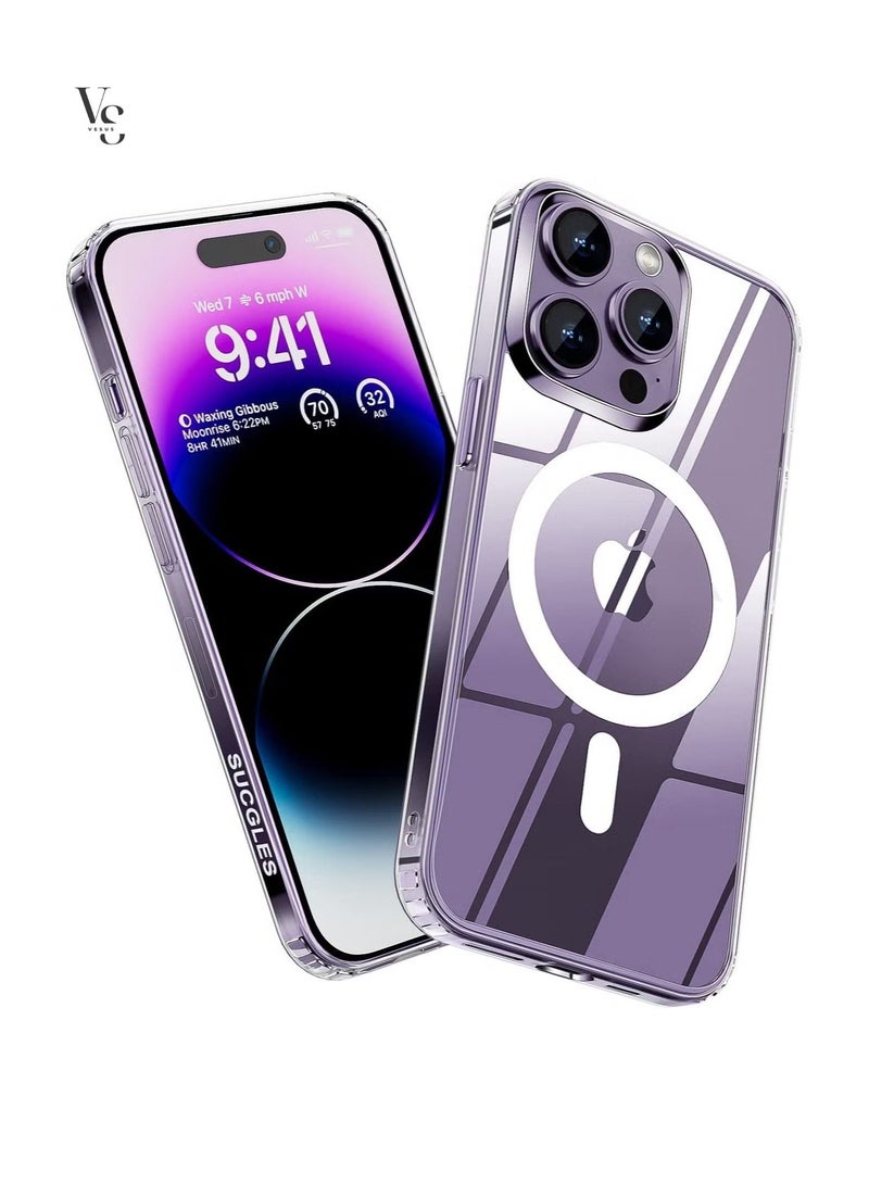 vesus iPhone 14 Pro Max Case with Magsafe Strong MagnetsNon-Yellowing10FT Military Grade Protection  - Image 1