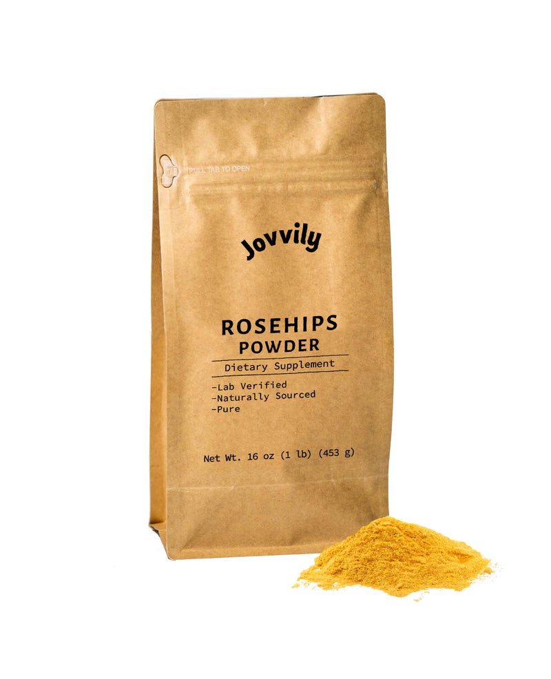 Jovvily Rosehips Powder 1 lb Herbal Tea Earthy Scent