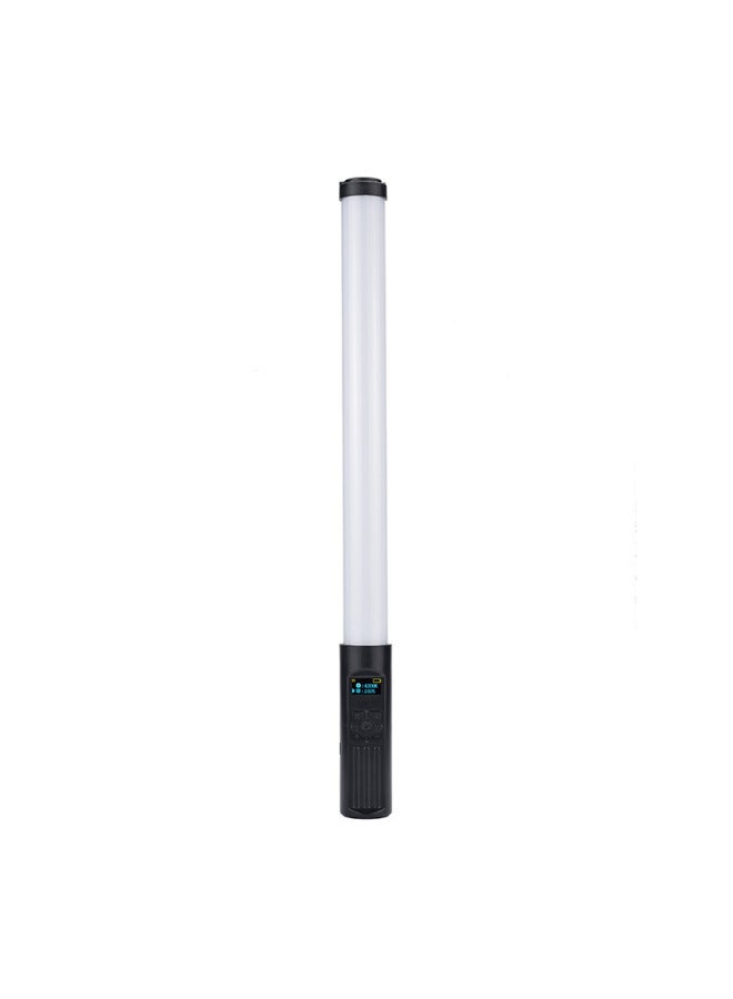 LED Handheld Full Color RGB Stick Lamp Photography Lamp Adjustable Color Temperature Ice Lamp External Shooting Portable Light Supplement Stick Led External Shooting Lamp-Light Source Color:Two-color Battery 2600 MA  - Image 1