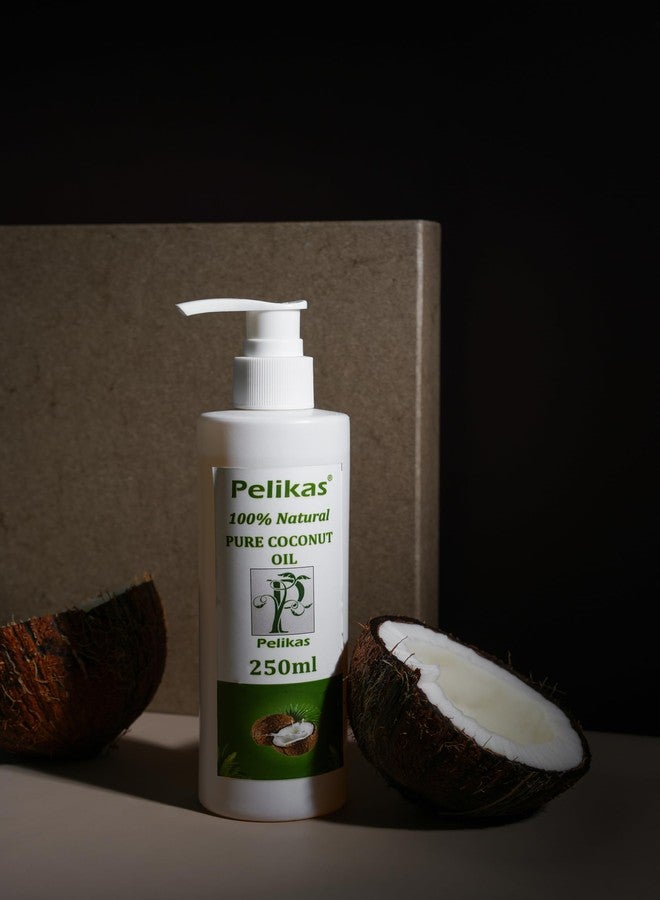 Pelikas Hair Care Anti Hair Fall And Smoothness Natural Harble Hair Fall For Soft, Strong Hair Growth and Hair Fall Control with Natural Pure Coconut Hair Oil Unisex Nariyel Tel-250ml - Image 4