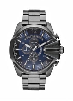 Analog Round Stainless Steel Wrist Watch