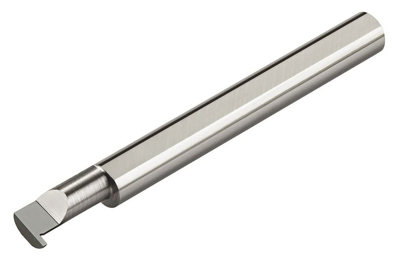 RR-069-12 Grooving Tool - Retaining Ring, .069" Width, .100" Proj, .397" Min Bore Dia, 3/4" Max Bore Depth, 3/16" Offset, 3/8" Shank Dia, 2-1/2" OAL, Uncoated