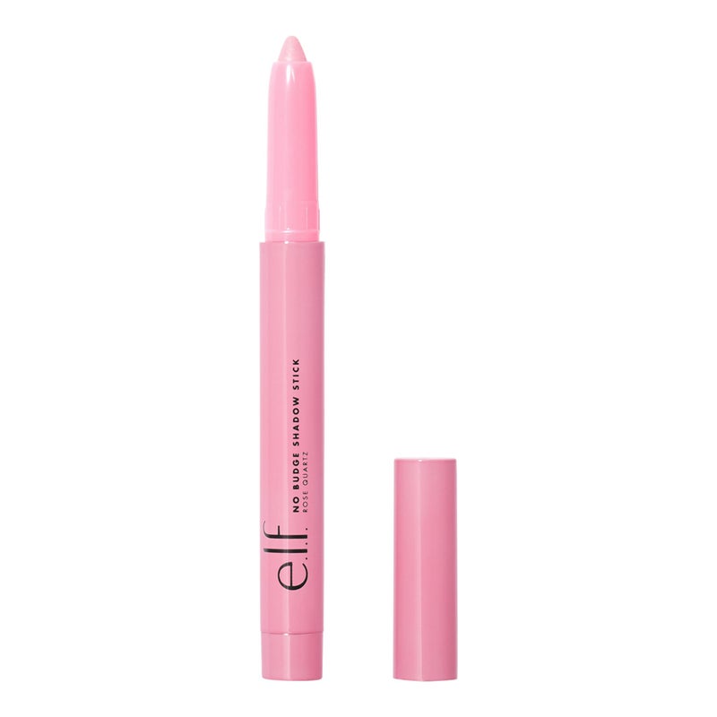elf No Budge Shadow Stick LongLasting Cream Eyeshadow Stick For HighPigment Metallic Color Vegan  CrueltyFree Rose Quartz