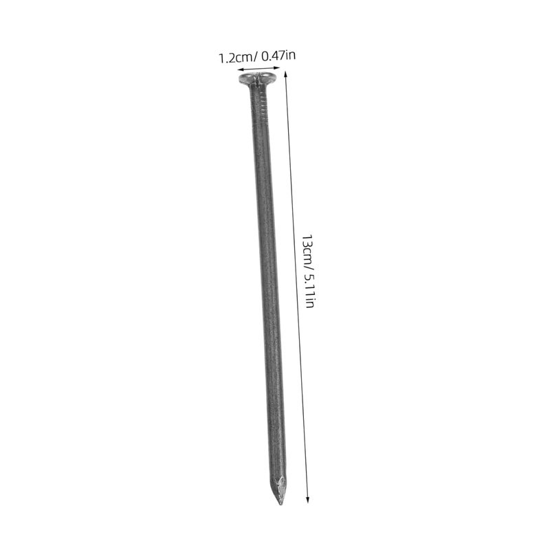 مسامير خشب ثقيلة 500 جرام 13 سم مثبتات حديدية للإنشاءات للإطارات والأسيجة - Image 3