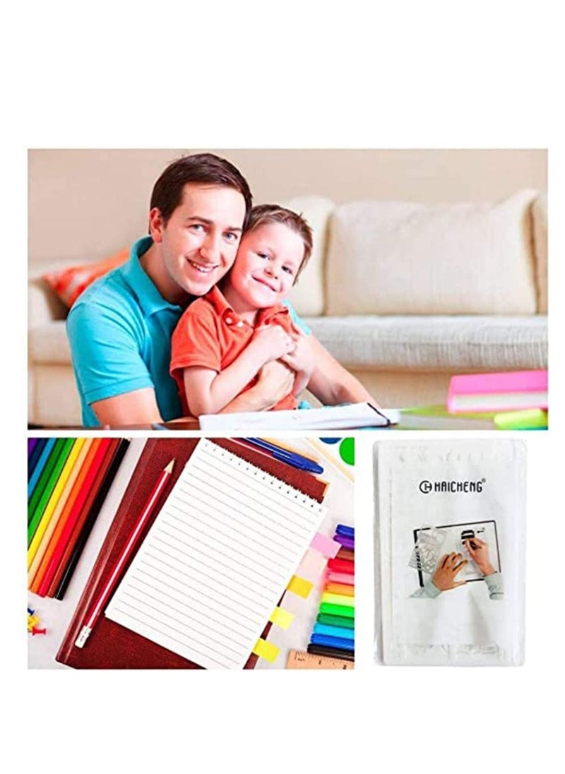 SYOSI - Bullet Journal 20 PCS Journal Stencil Plastic Planner Set for Journal Notebook Diary Scrapbook DIY Drawing Template Journal Stencils 4x7 Inch - Image 1