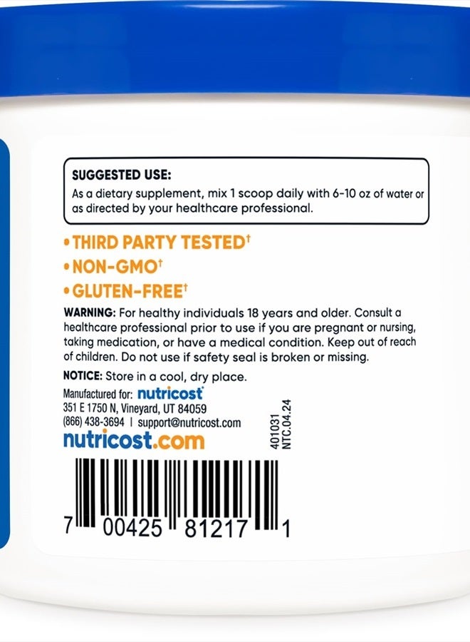 Nutricost Agmatine 100 Grams - Pure Agmatine Powder 100 Servings (Agmatine Sulfate) - Image 3