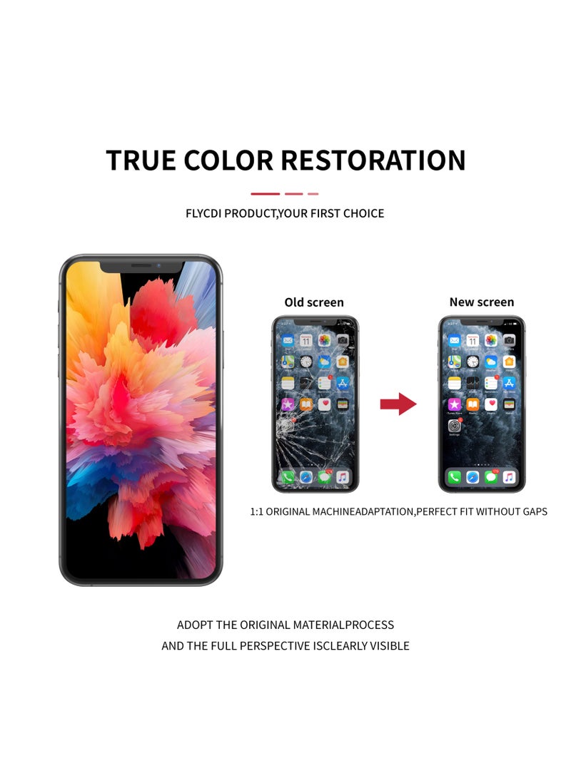 flycdi For iP 14 Pro Max Hard OLED IC Removable LCD Display Screen Replacement Kit with Installation Tools, High Brightness, Wide Color Gamut, Mobile Phone Repair Parts - Image 2